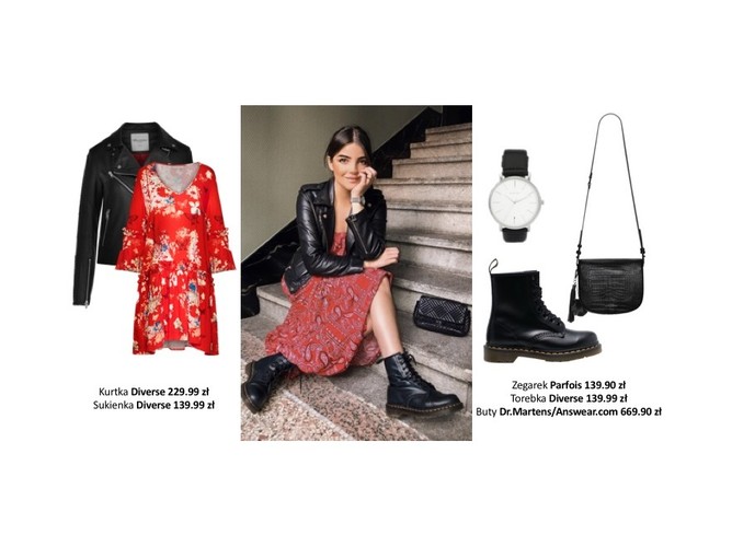 STYLIZACJE z ubraniami w kwiaty