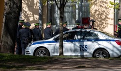 Wybuch w pobliżu polskiej ambasady w Mińsku