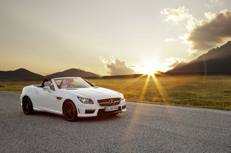 Mercedes SLK 55 AMG: mocny zawodnik