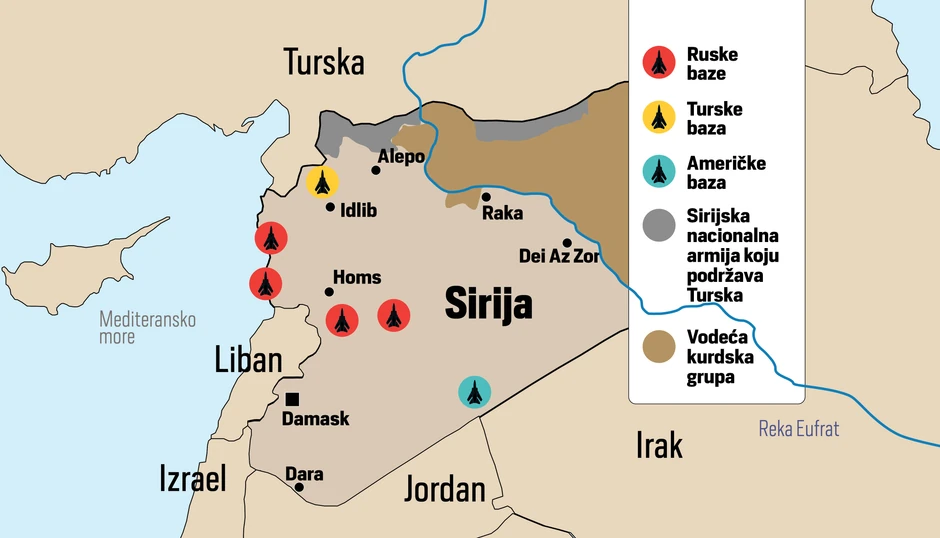 Strane vojne baze u Siriji