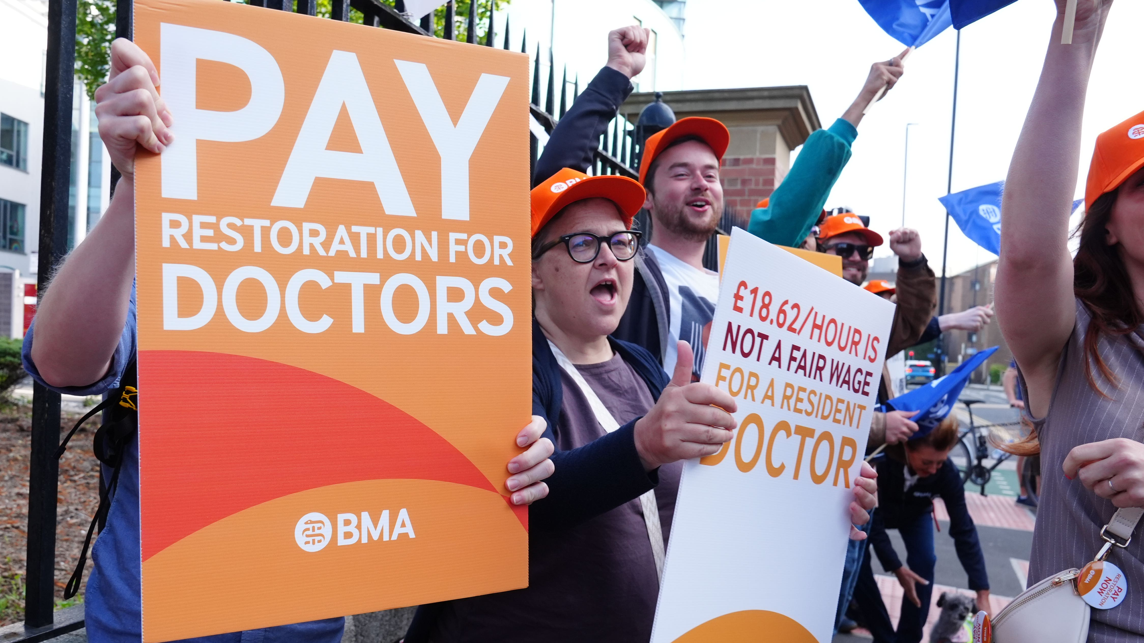 Resident doctors strike during record flu crisis despite NHS warnings