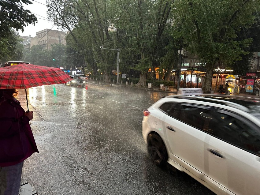 Pljuskovi u Beogradu