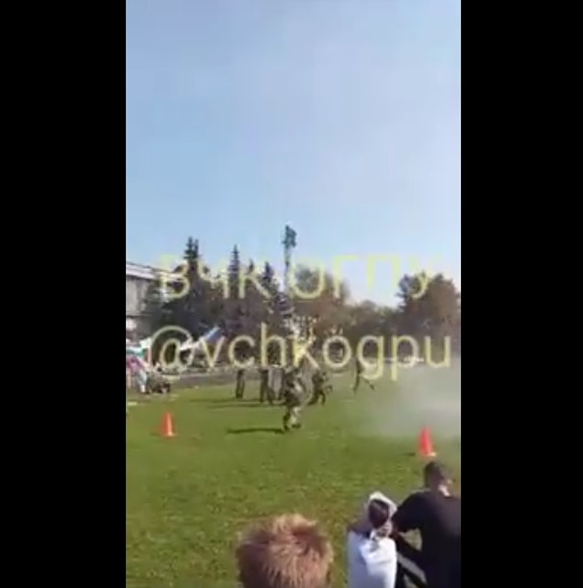 Incident tokom nastupa ruskih gardista u Elektrostalju