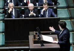 Więcej fotoradarówi i wyższe kary? Przyszły nowy szef MSWiA Mariusz Błaszczak z PiS pod ścianą