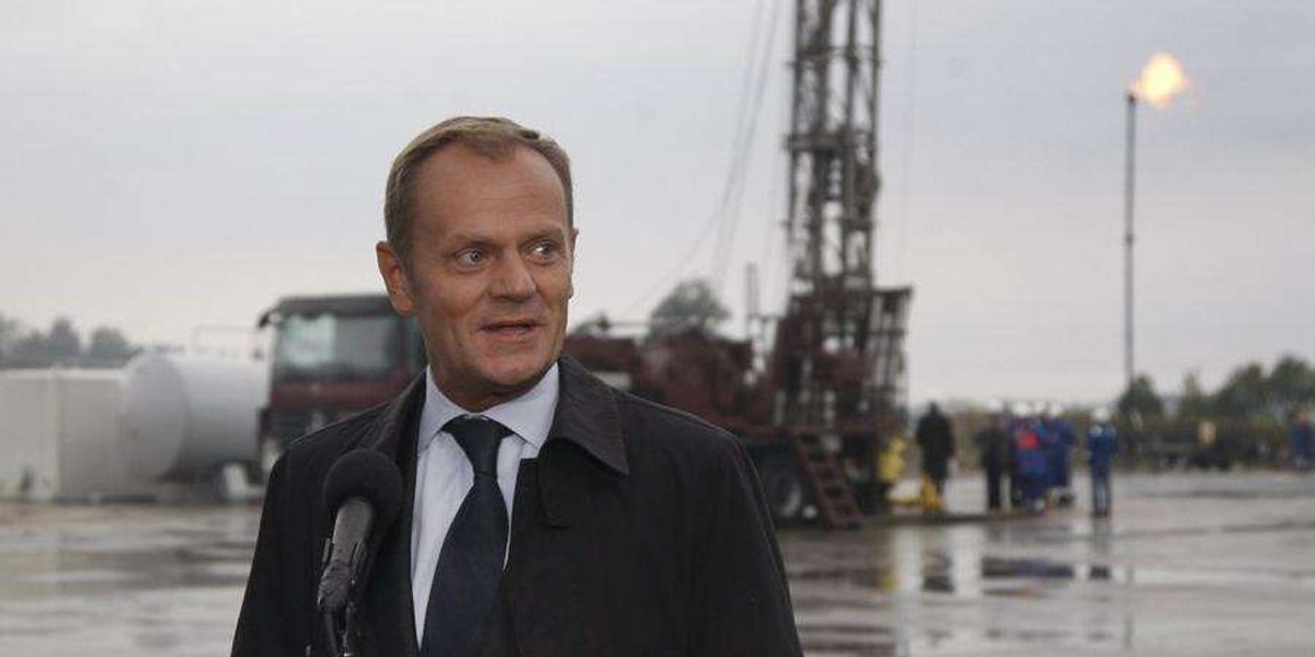 Tusk mówi o łupkach! To wielka szansa dla Polski