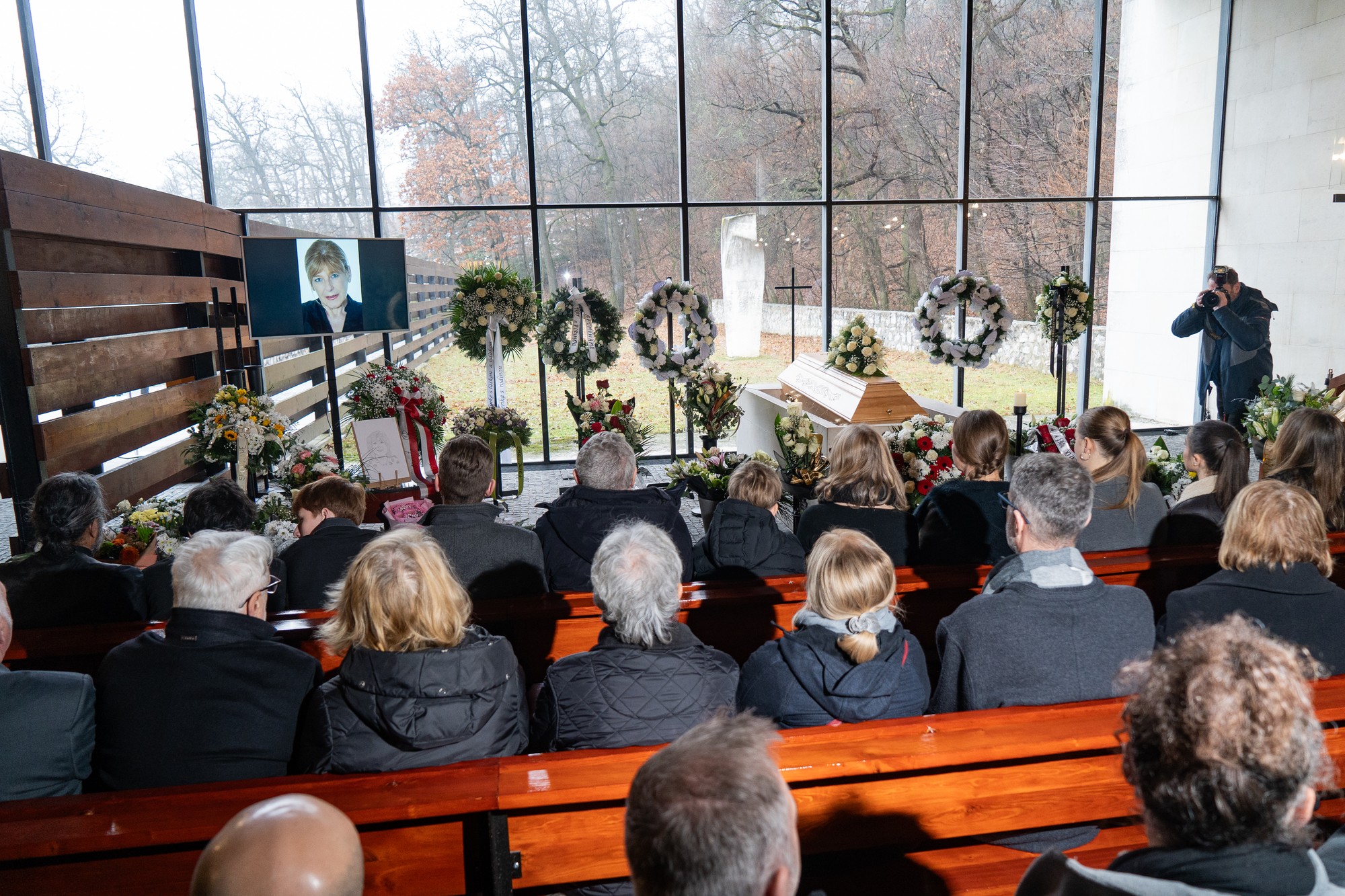 Posledná rozlúčka s Oľgou Feldekovou.