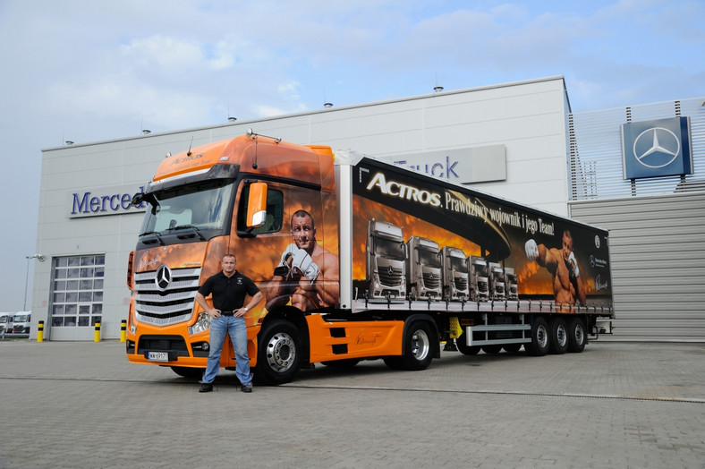 Nowy Actros Pudziana