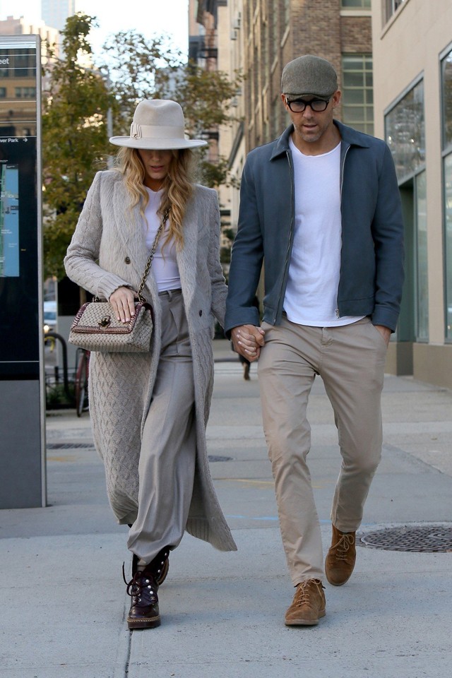 Blake Lively Ryan Reynolds New York