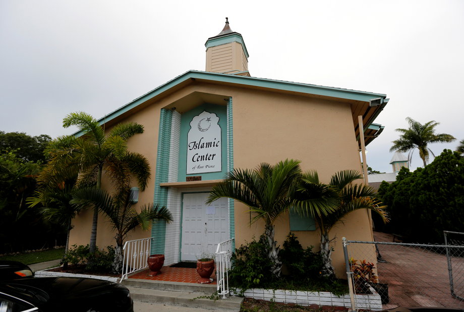 The Islamic Center of Fort Pierce in Fort Pierce, Florida, on June 12.