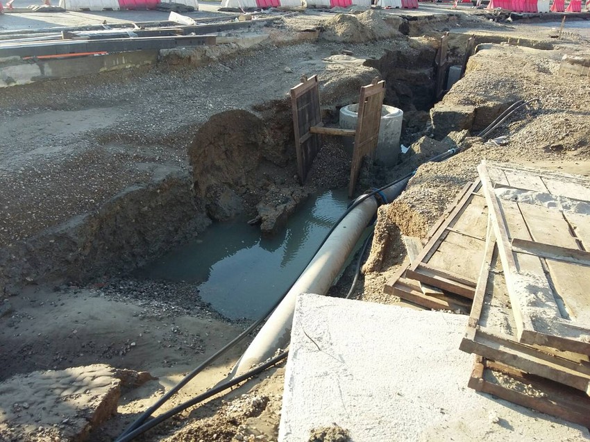 Voda ispumpana, ostale samo presečene cevi