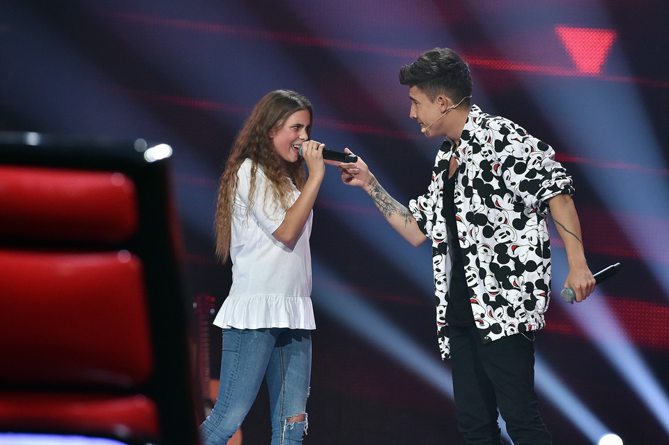 Agnieszka Nowakowska w programie "The Voice Kids"