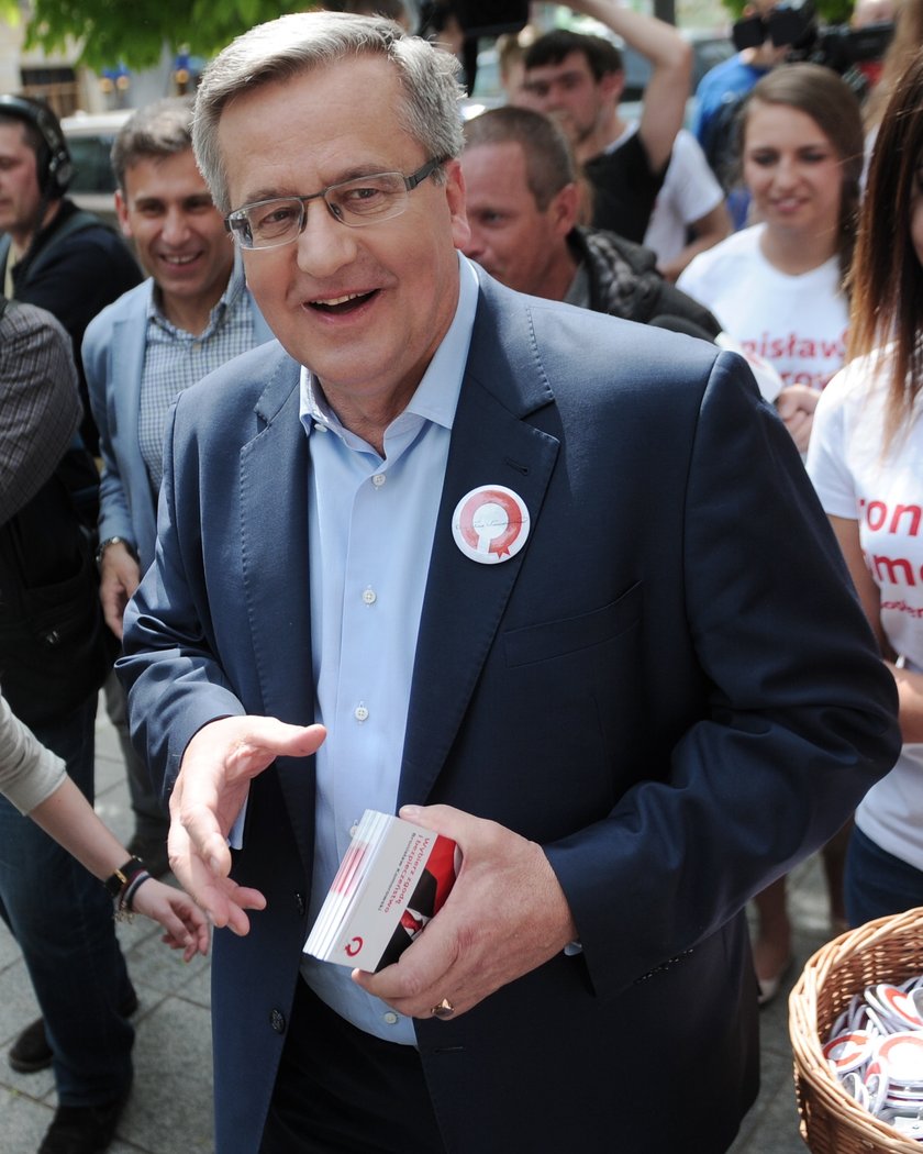 Tak Komorowski urządził się za nasze