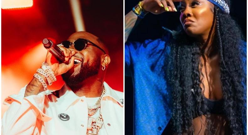 Davido and Tiwa Savage will perform at the Eko on Show event on Friday, October 15  (Instagram)