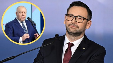 Jacek Sasin przyznał, że ma kontakt z Danielem Obajtkiem. "Nie wiem, gdzie jest"