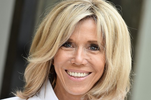 Spotkanie Brigitte Macron i Rihanny