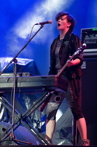 Basistka grupy Alphaville – Maja Kim