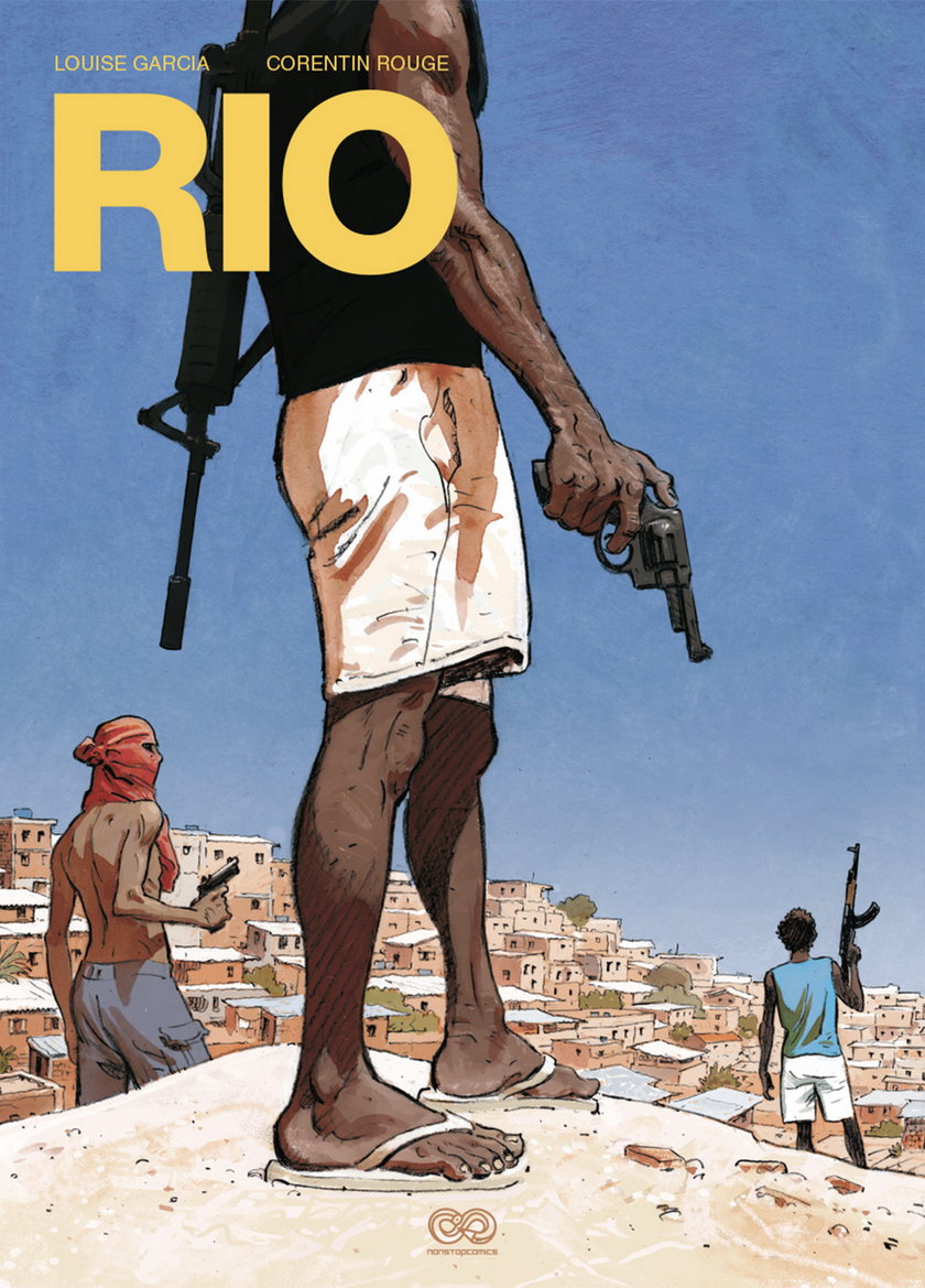 "RIO". Okładka komiksu