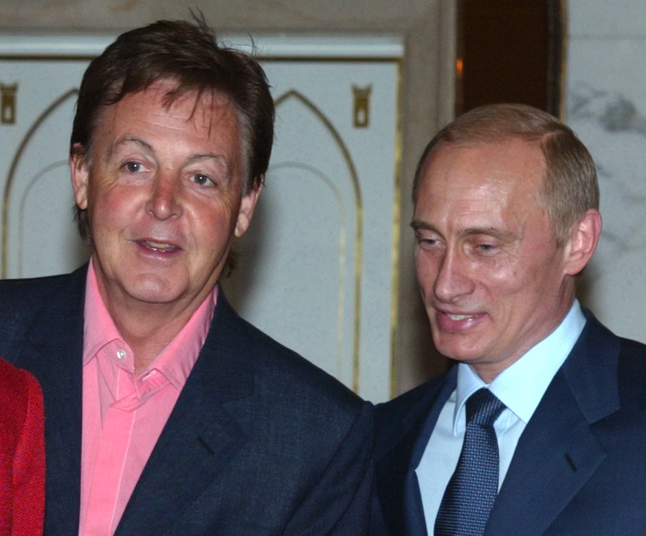 Makartni sa Putinom u Moskvi 2003.