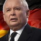 Jarosław Kaczyński Niemcy flaga