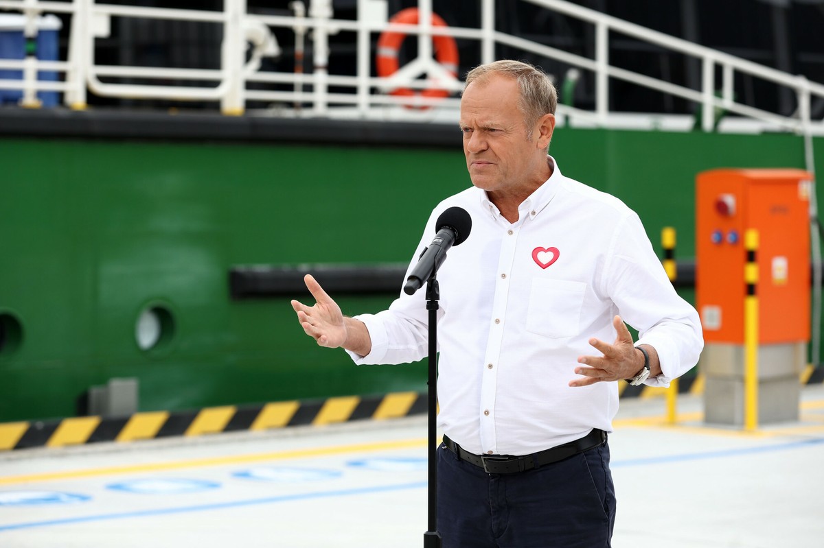 Wizyta premiera na morskiej farmie wiatrowej