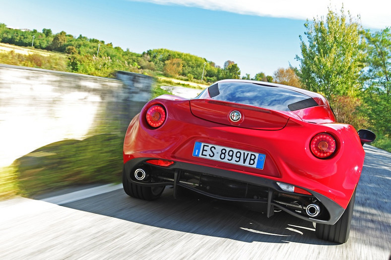 Alfa Romeo 4C tył