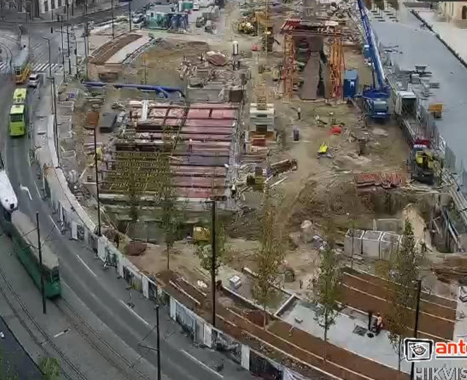 Radovi na Savskom trgu