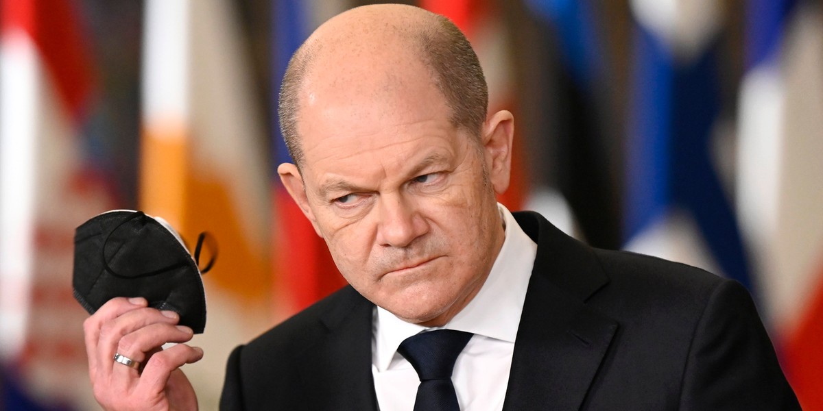 Kanclerz Niemiec Olaf Scholz 