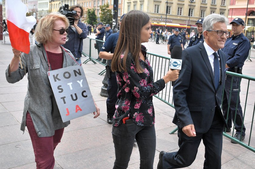 Stanisław Piotrowicz i okrzyki przecz z komuną na Zgromadzeniu Narodowym