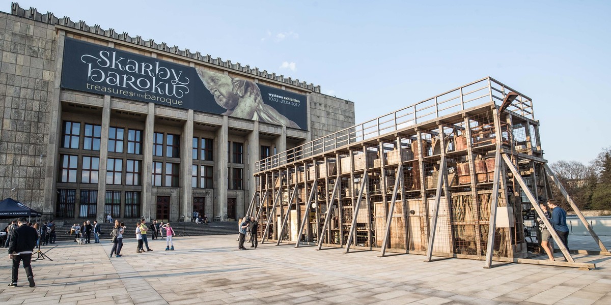 Tężnia sztuki pod Muzeum Narodowym w Krakowie