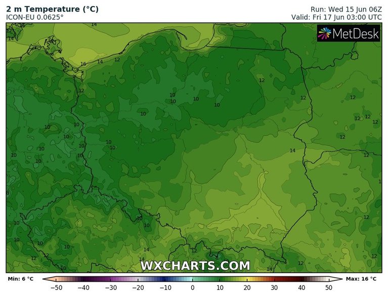 Będzie umiarkowanie ciepło