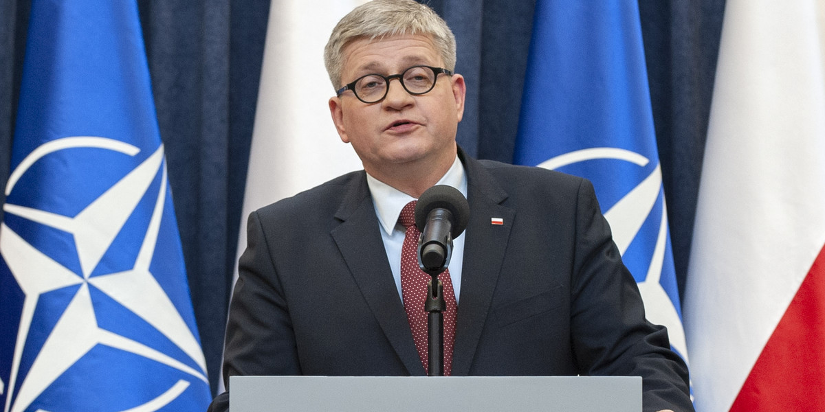Paweł Soloch, szef Biura Bezpieczeństwa Narodowego.