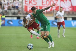 ŁKS Łódź przegrał pierwszy mecz na własnym stadionie od lipca ubiegłego roku [WIDEO]