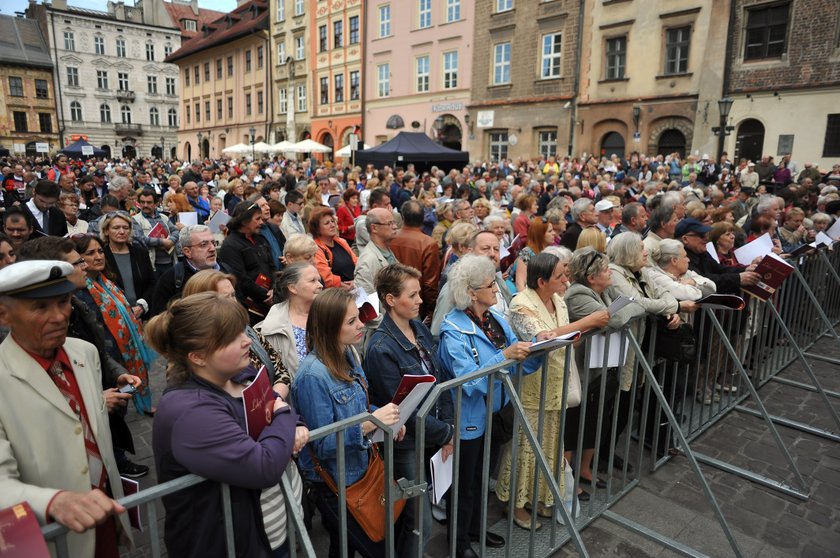 Śpiewanie na rynku