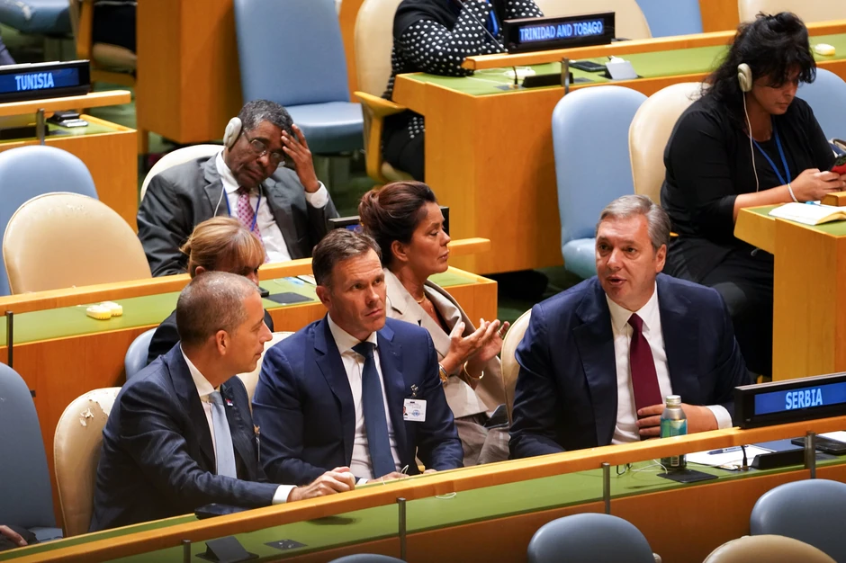 Aleksandar Vučić na Generalnoj skupštini Ujedinjenih nacija