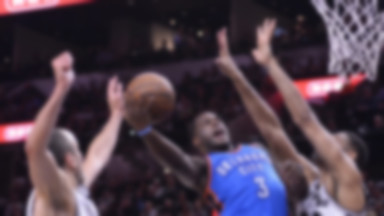 NBA: Thunder przetrwali ostatnie sekundy i wyrównali stan rywalizacji z Spurs