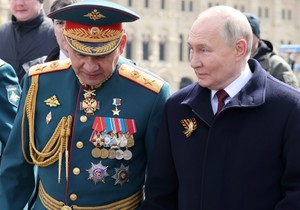 Sergej Šojgu i Vladimir Putin u maju 2024.