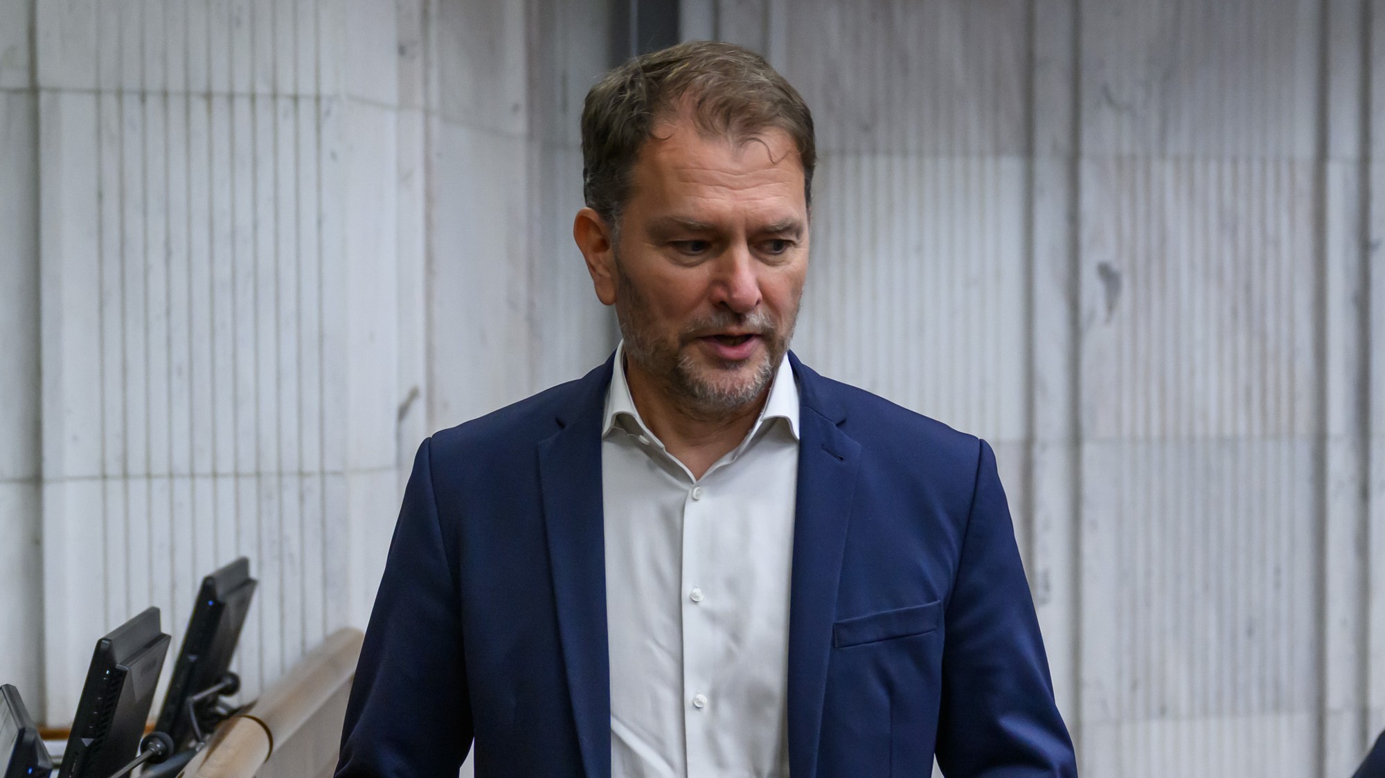 Poslanec Igor Matovič (hnutie Slovensko).