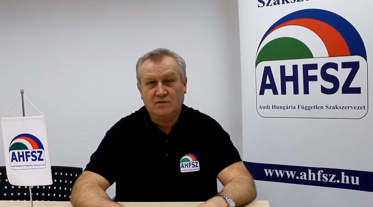 Németh Sándor, az AHFSZ elnöke / Fotó: Youtube