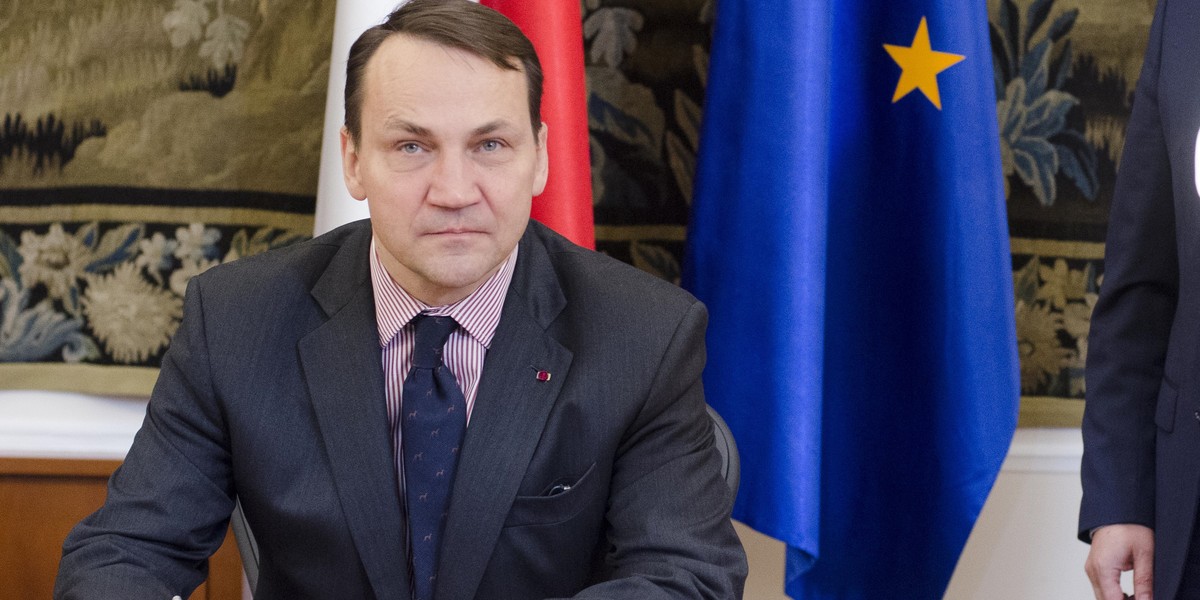 Radosław Sikorski, marszałek Sejmu i szef MSZ