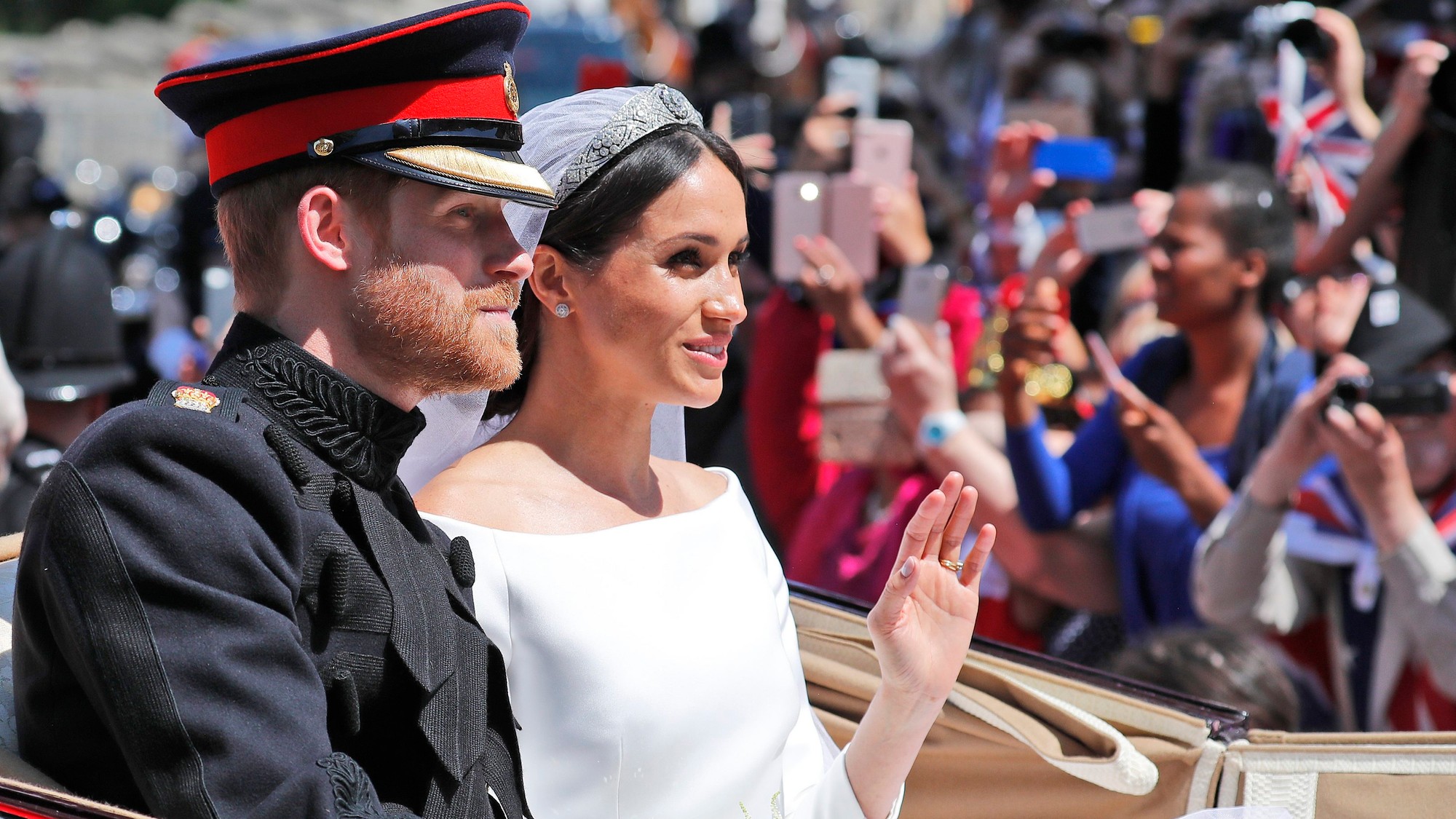 Princ Harry s manželkou Meghan.