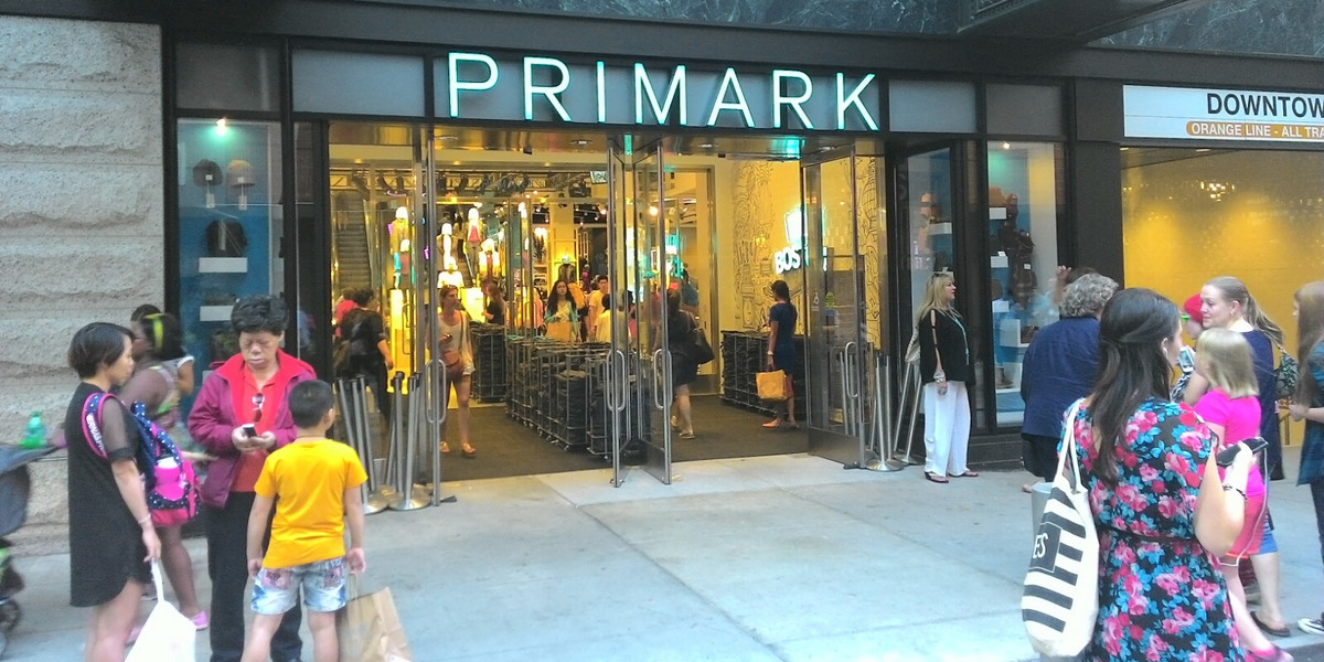 Primark został nieoczekiwanie najszybciej rozwijającą się siecią odzieżową w USA