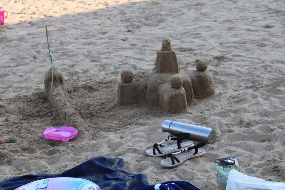 Plaża nad zalewem Siemianówka, Bondary/Rudnia