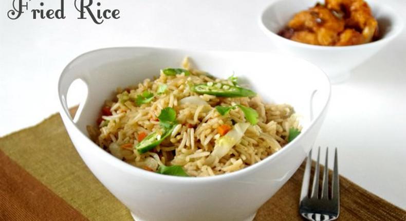 Restaurant style fried rice