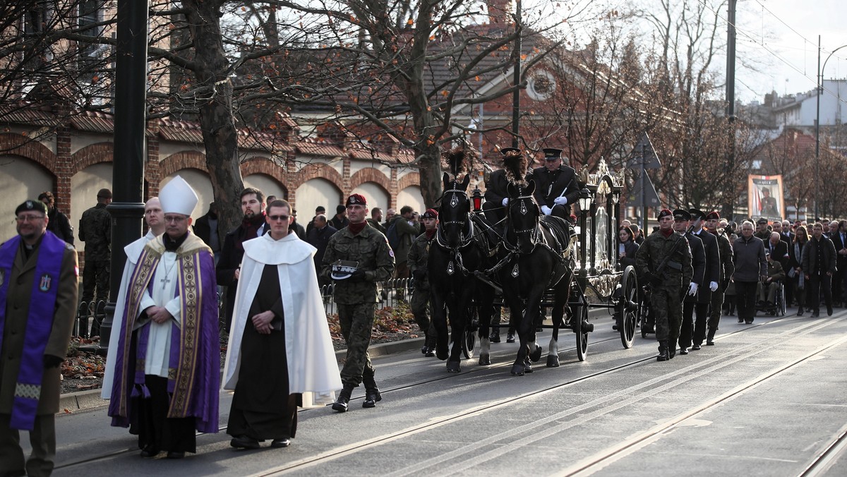 Pogrzeb gen. Tadeusza "Rączego" Bieńkowicza 