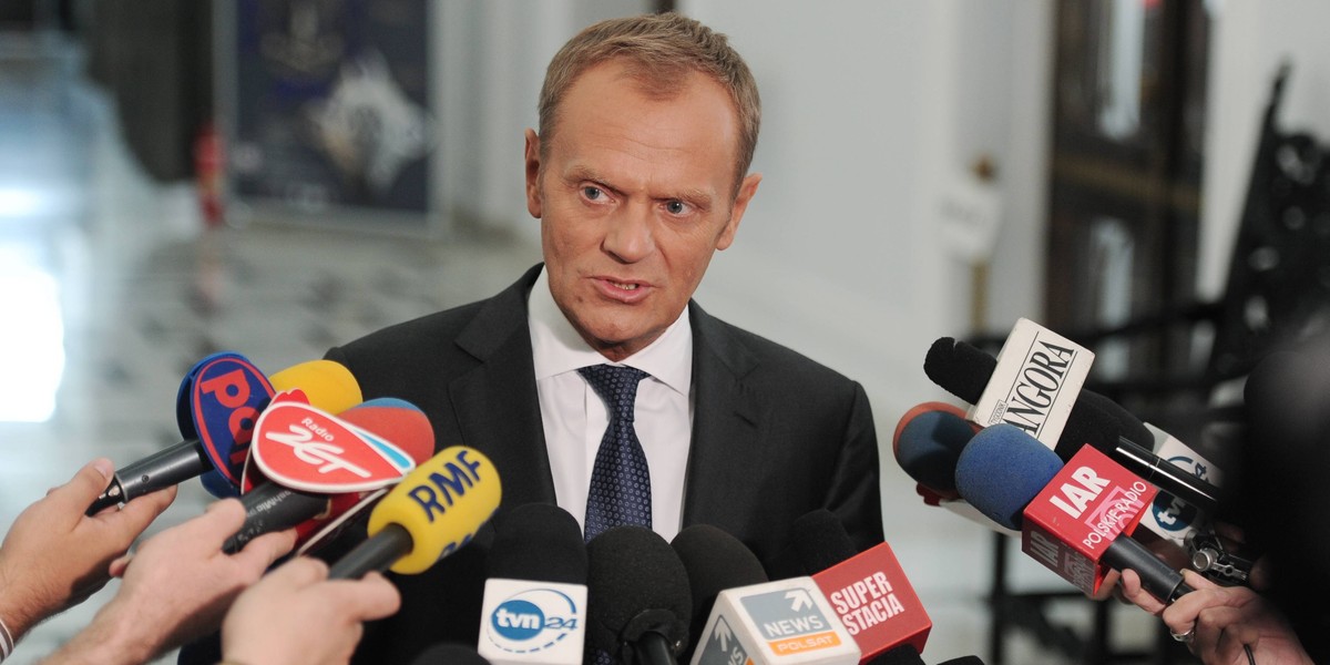 Donald Tusk.