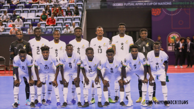 Ghana eliminated from Futsal AFCON after three defeats and 24 goals conceded