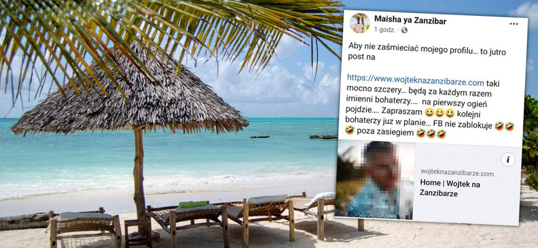 Turyści zastraszani przez Wojtka z Zanzibaru? "Pisał, że odbiorą mi dzieci"
