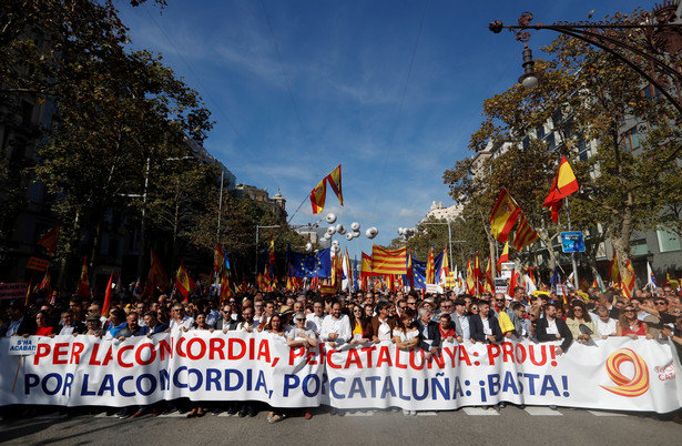 Manifestacja w Hiszpanii