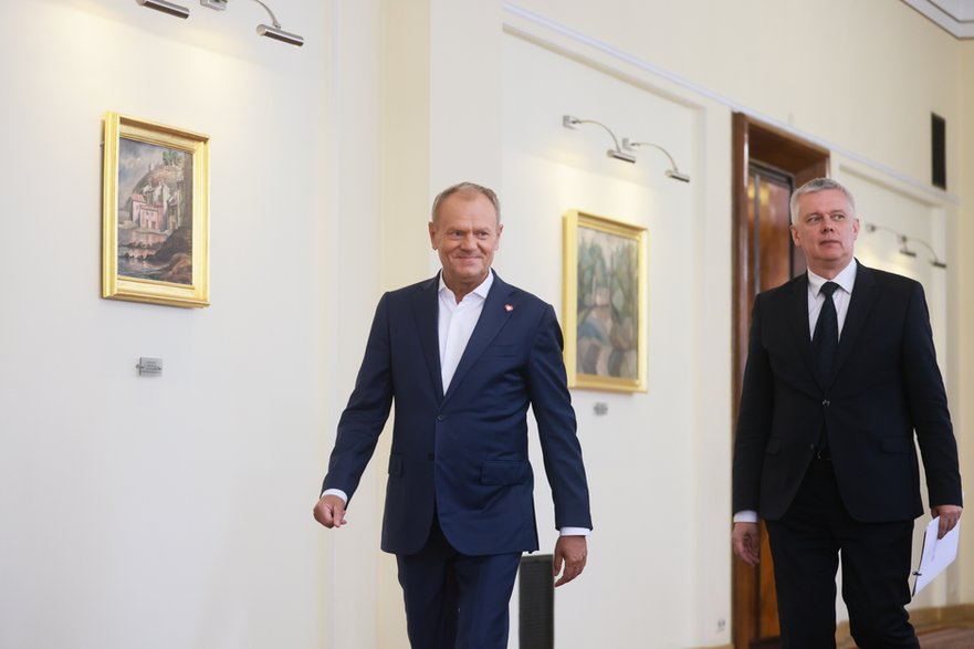 Donald Tusk i Tomasz Siemoniak