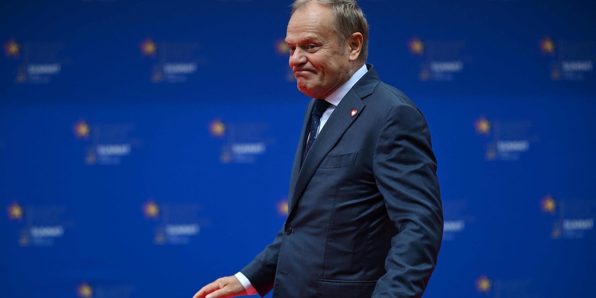 Premier Donald Tusk. 
